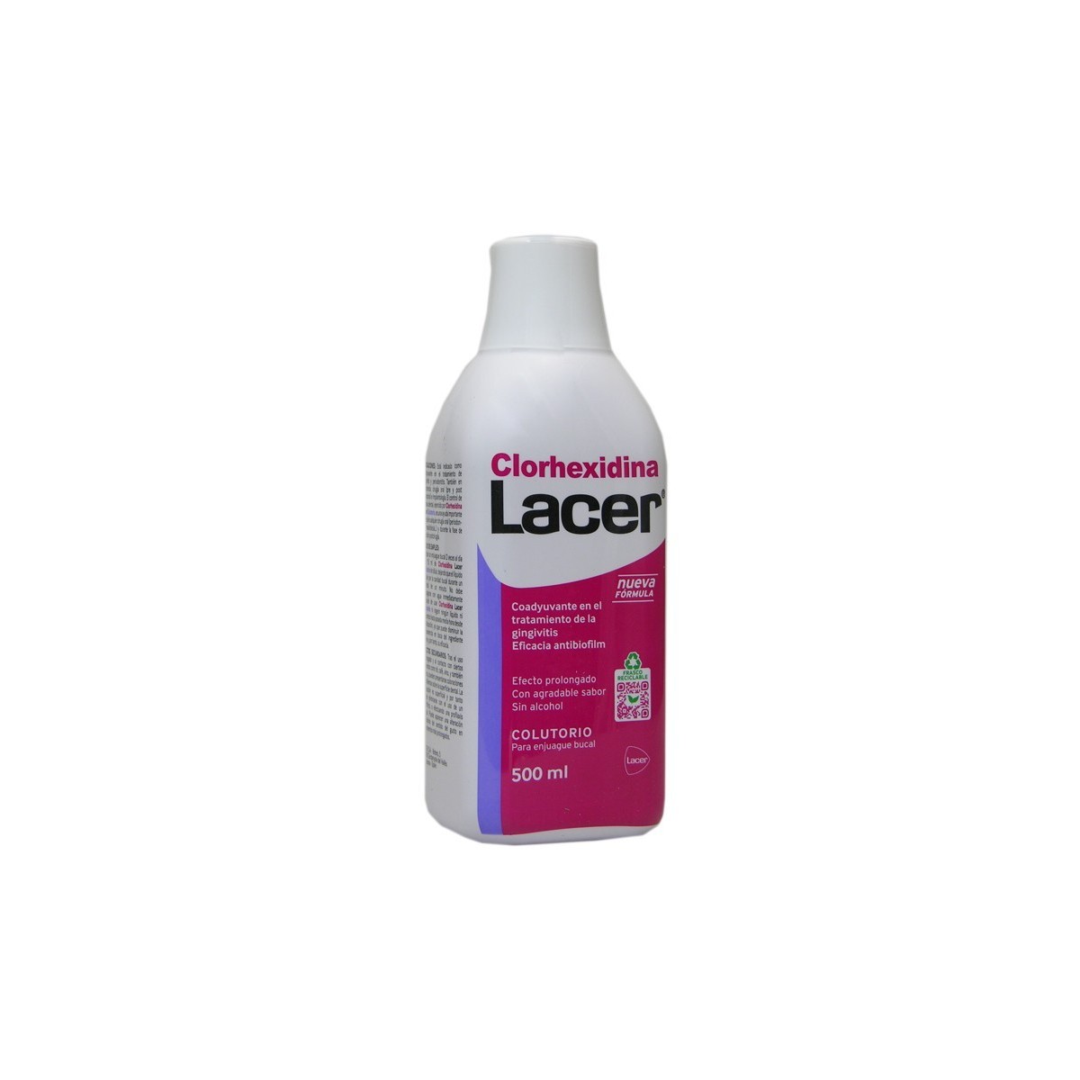 COLUTORIO CLORHEXIDRINA 500ml DE LACER