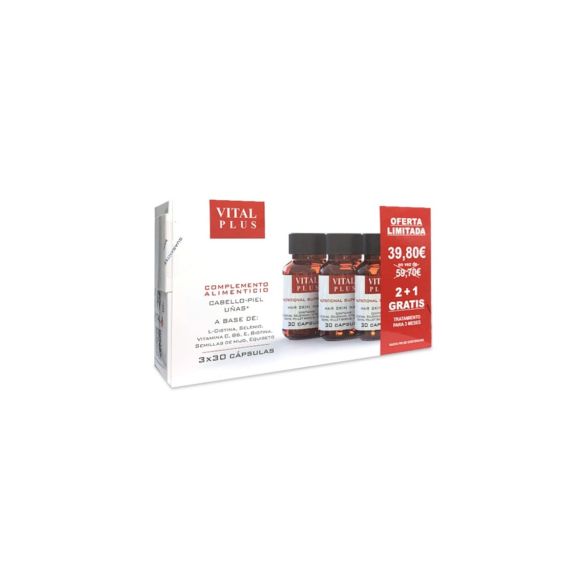VITAL PLUS ACTIVE COMPLEMENTO ALIMENTICIO PARA...