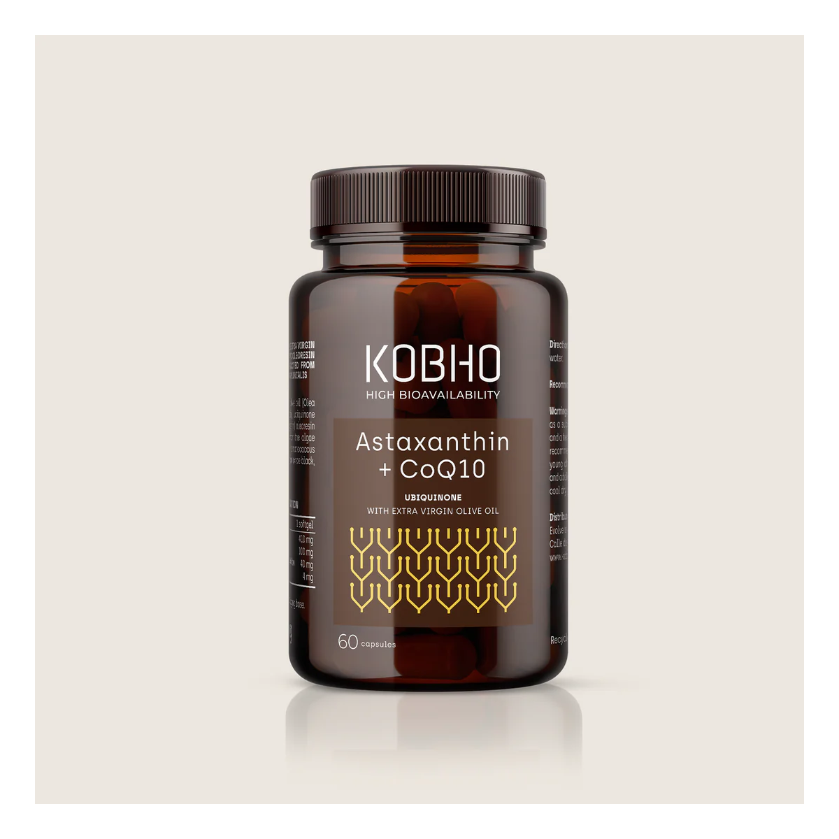 ASTAXANTINA  + CoQ10 DE KOBHO LABS