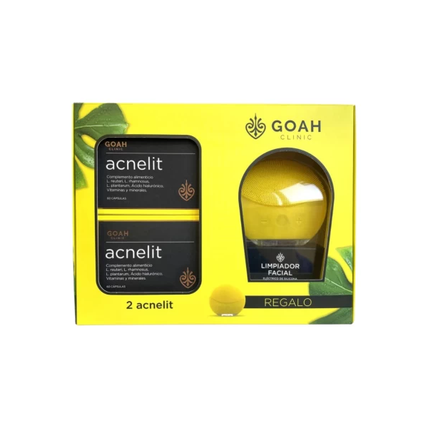 PACK 2 ACNELIT + LIMPIADOR FACIAL DE  GOAH CLÍNIC.