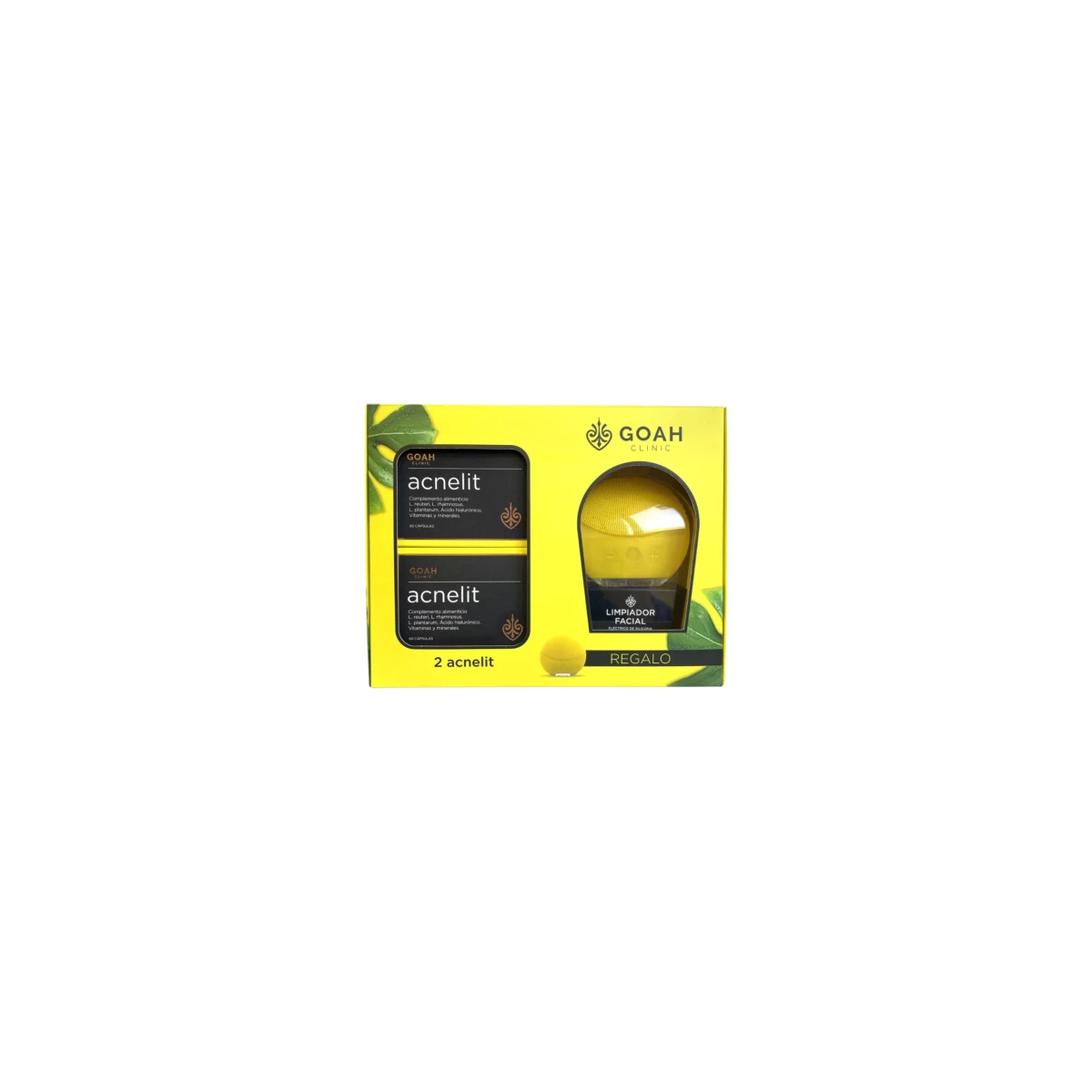 PACK 2 ACNELIT + LIMPIADOR FACIAL DE  GOAH CLÍNIC.