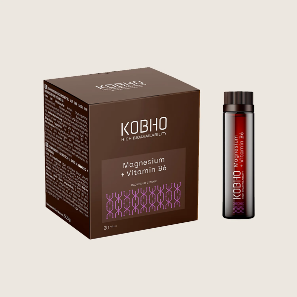 KOBHO MAGNESIUM + B6 20 VIALES - KOBHO LABS