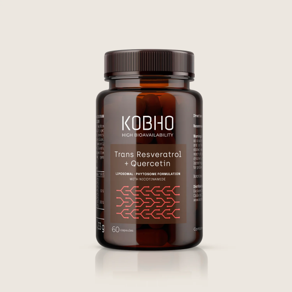 TRANS RESVERATROL + QUERCETIN DE KOBHO LABS