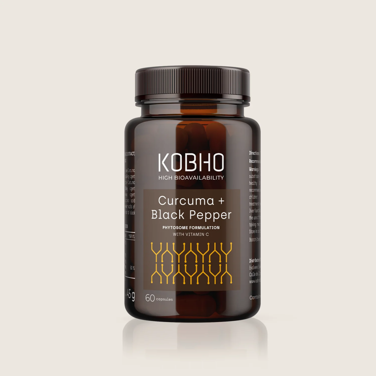 CÚRCUMA+BLACK PEPPER KOBHO LABS