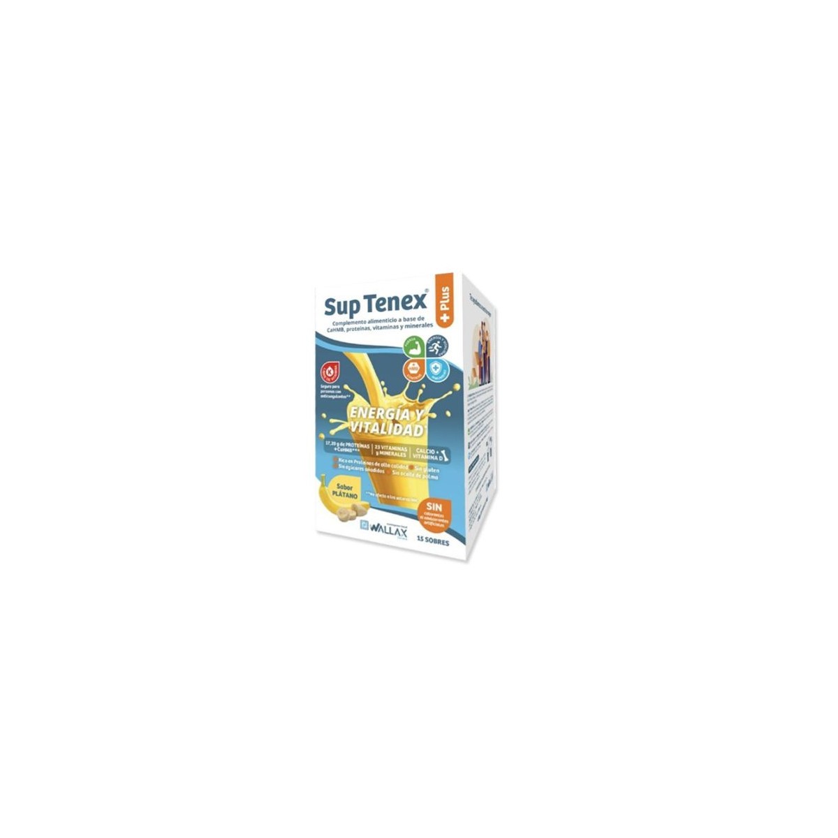 GOAH CLINIC BATIDO SUP TENEX PLUS - PLATANO