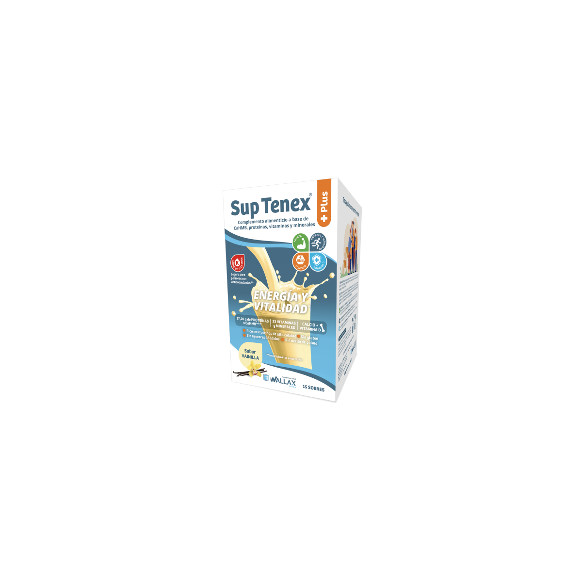 GOAH CLINIC BATIDO SUP TENEX PLUS - VAINILLA