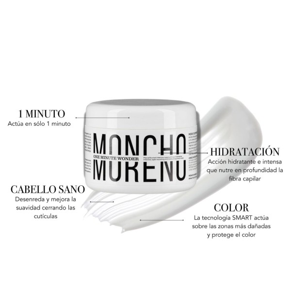 One Minute Wonder Mascarilla hidratante 250 ml Moncho Moreno 2