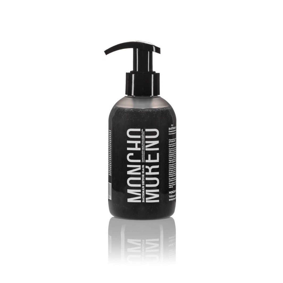 Bathman detox hair champú de carbón vegetal...