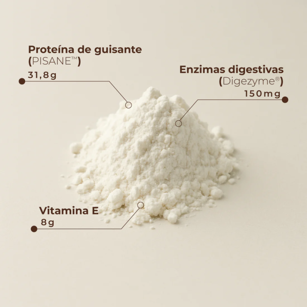 Proteina Vegana  Aislada Vainilla  525g  Kobho Labs 2