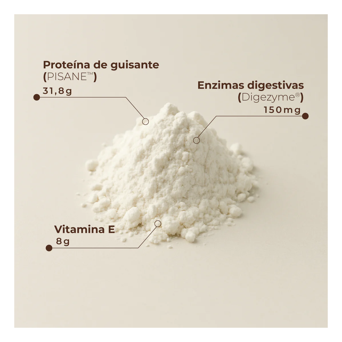 Proteina Vegana  Aislada Vainilla  525g  Kobho...