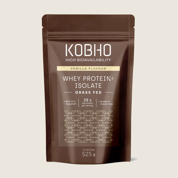 Proteina Whey Aislada Vainilla 525g   Kobho Labs.