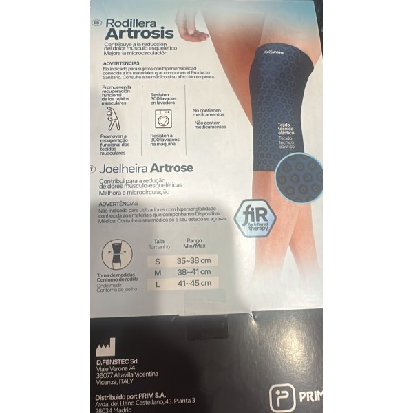 Rodillera  Artrosis Fisioprim - Talla S 35-38