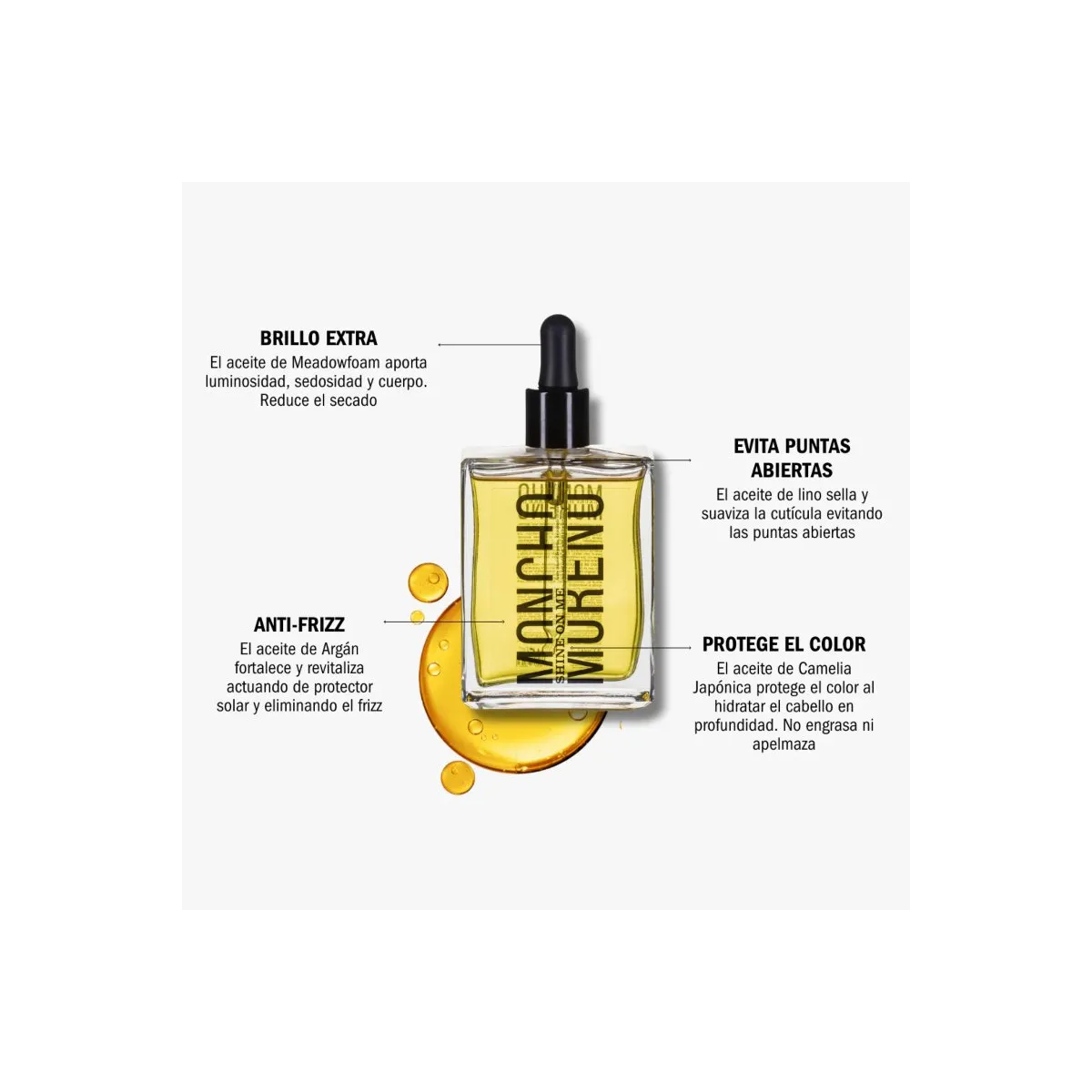 Shine One  Me aceite capilar 100 ml Moncho Moreno