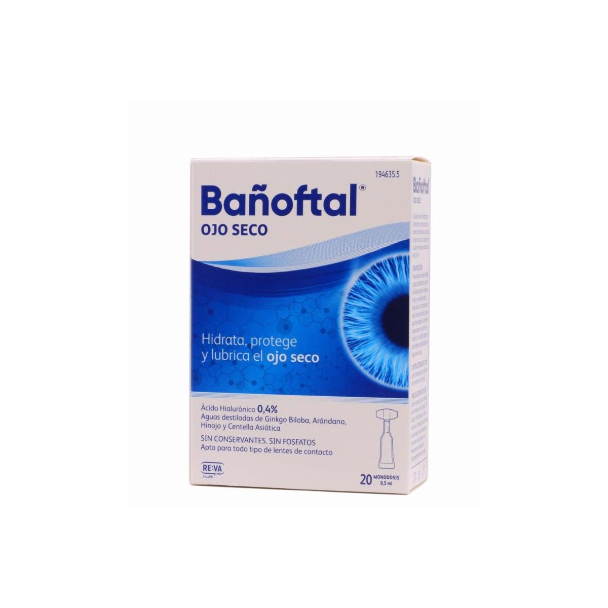 BAÑOFTAL Ojo Seco  20 Monodosis 0,5 ml