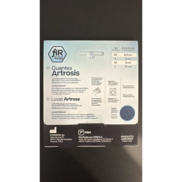 Guantes Fisioprim Artrosis - Talla M 2