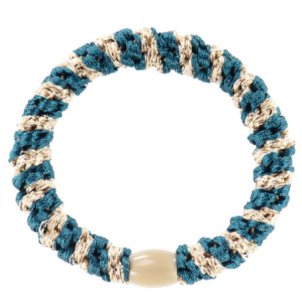 KKNEKKI  Slim Light Petrol Beige Glitter Stripe