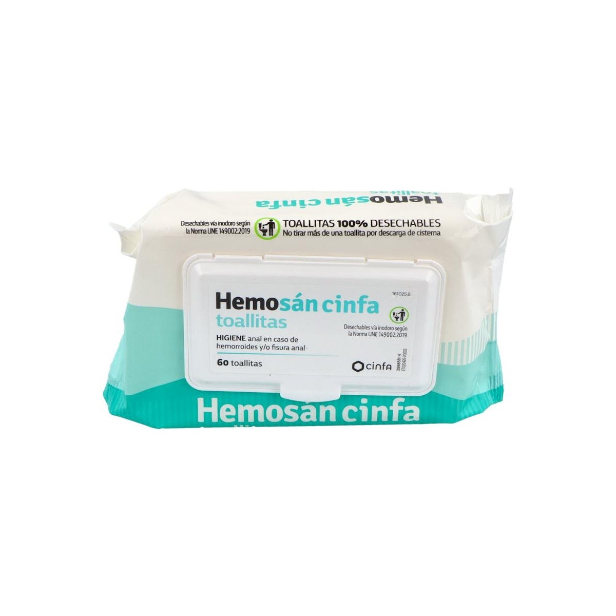 HEMOSAN CINFA 60 TOALLITAS