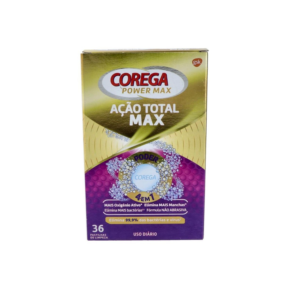 COREGA LIMP ACCION TOTAL 36 TAB