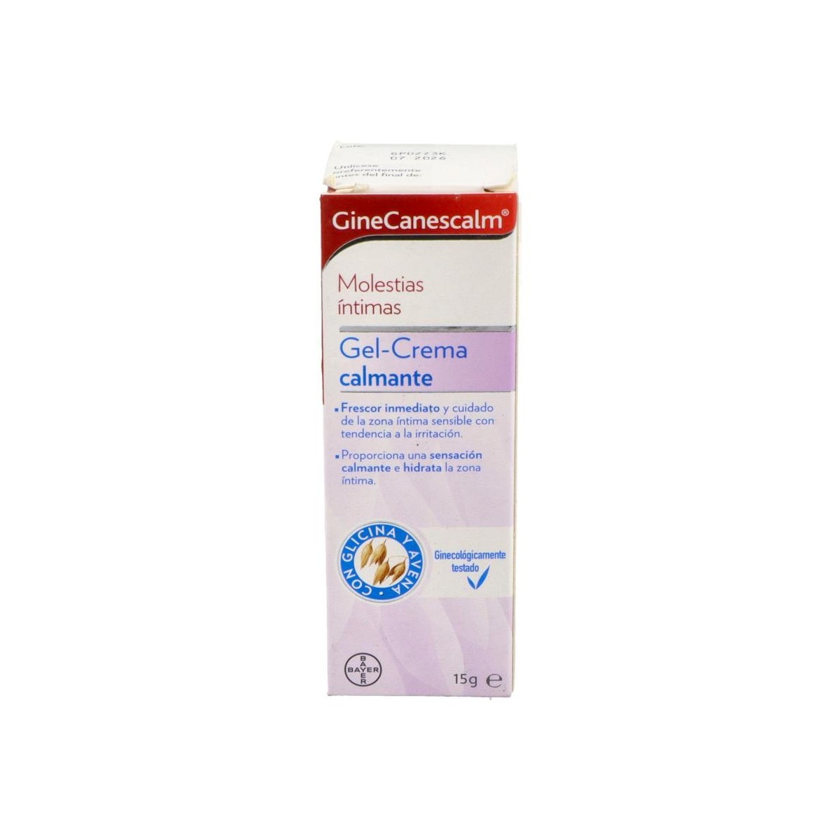 GINECANESCALM GEL CREMA CALMANTE 15G