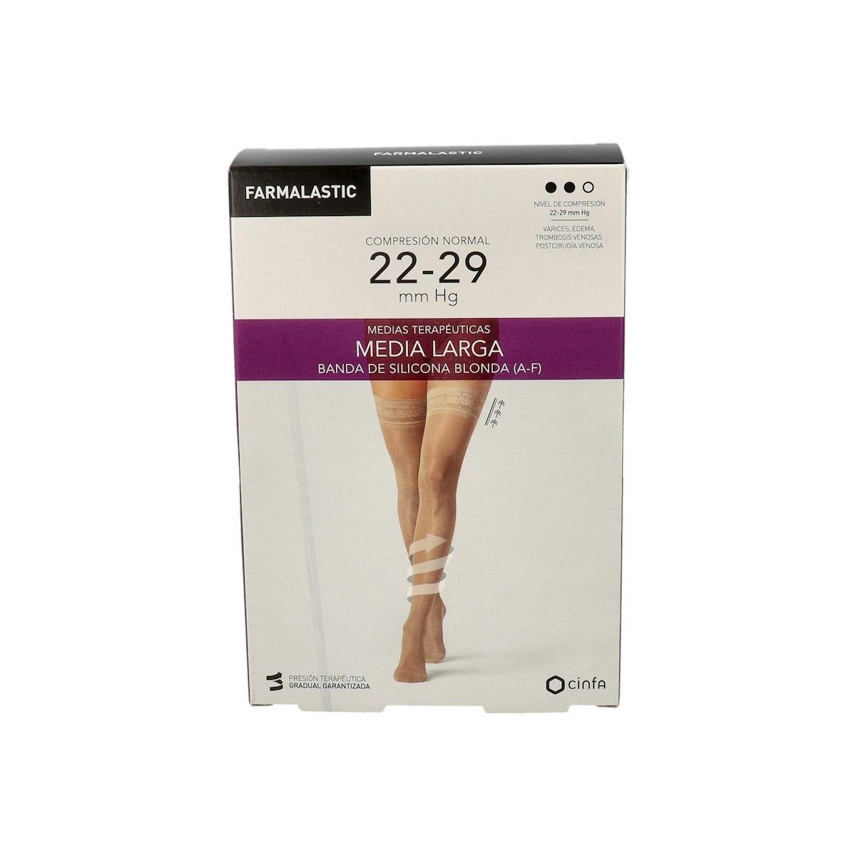 Media Farmal Lar Nor Blonda Beige Peq 2 U