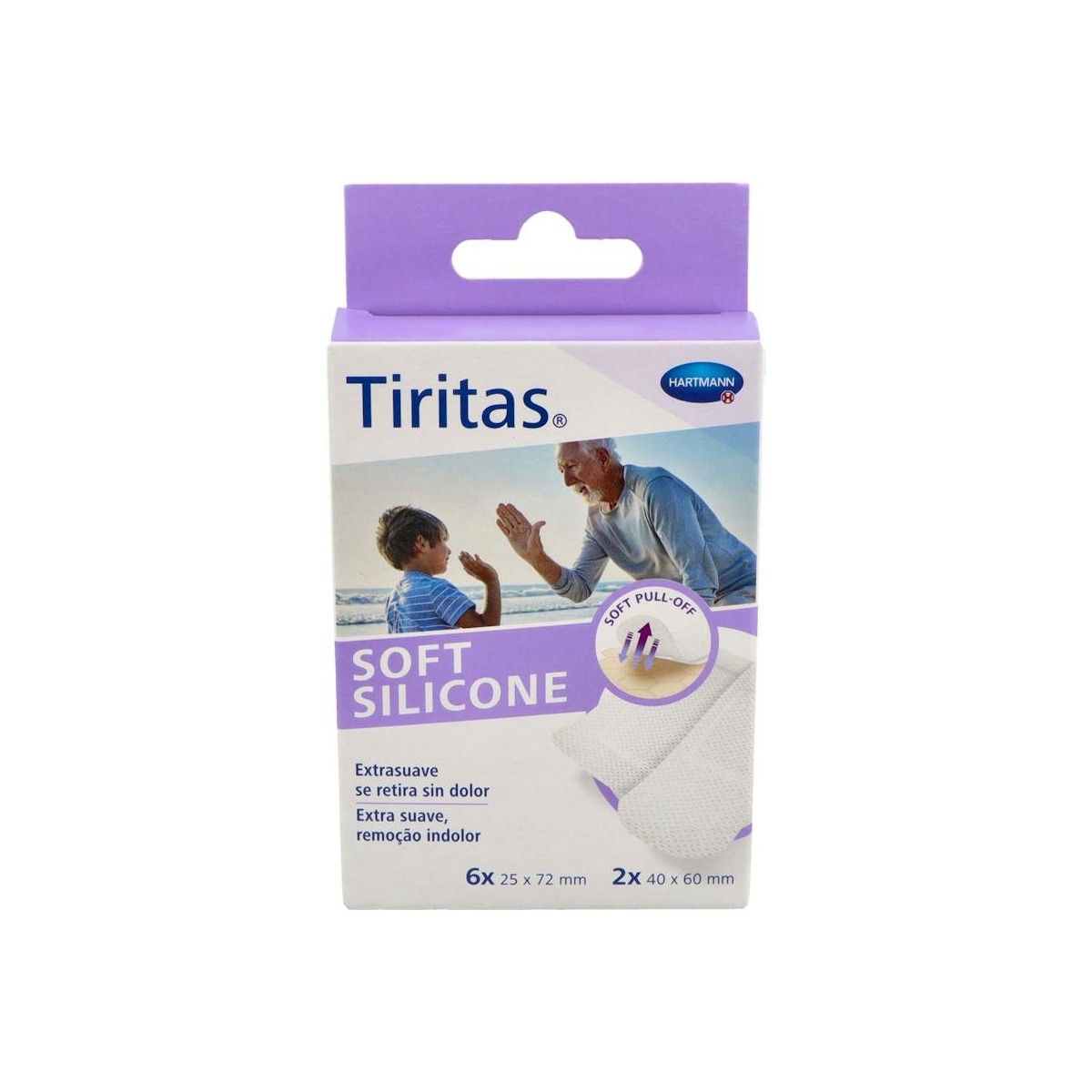 Tiritas Hartmann Soft Silic 2 Tamaños 8 U