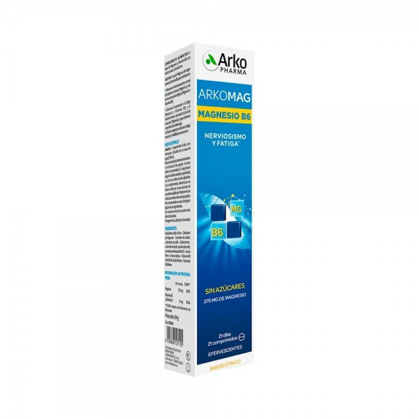 ARKOVITAL MAGNESIO 375 MG+B6 -21 COMP EFERV