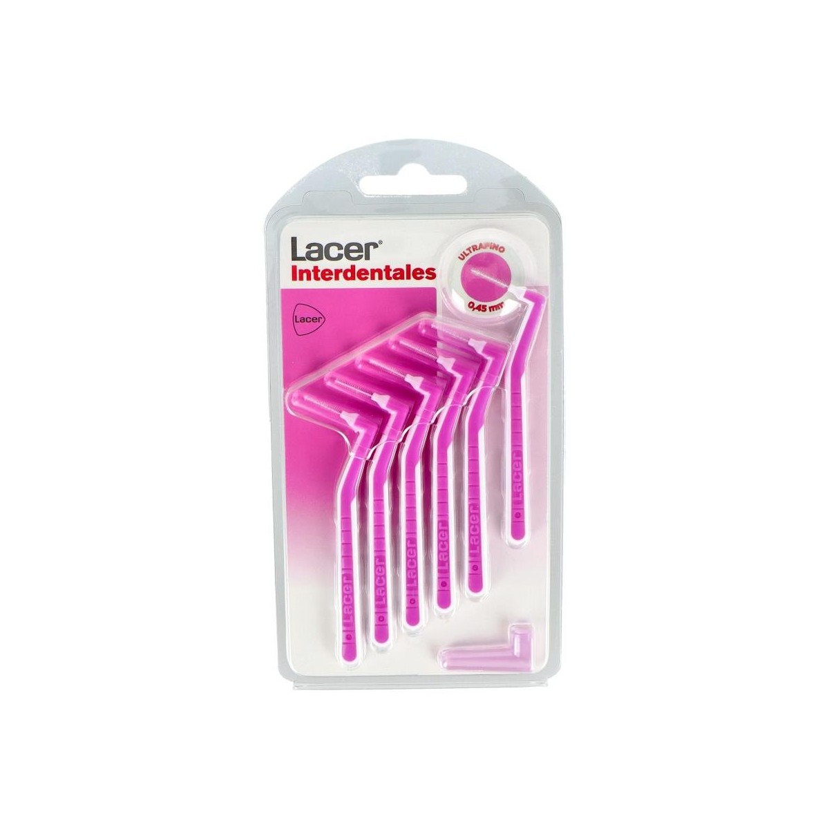 CEPILLO INTERDENTAL LACER ULTRAFINO ANGU ROSA 6 U