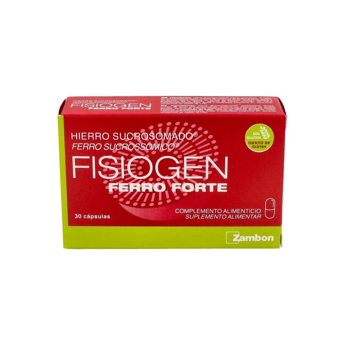 FISIOGEN FERRO FORTE 30 CAPS