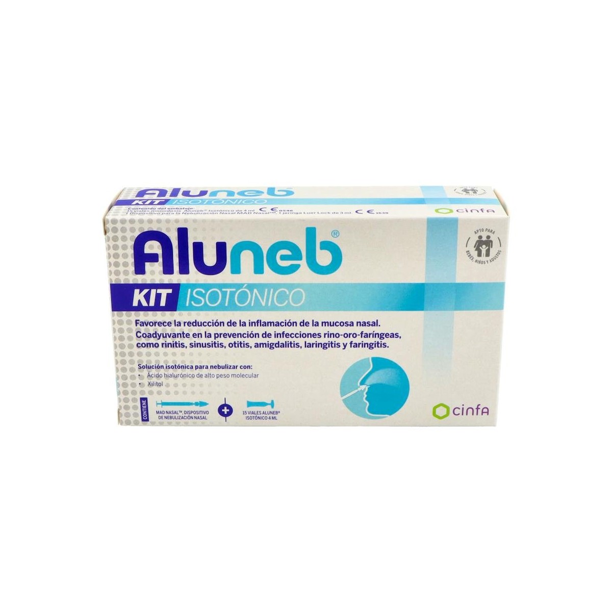 ALUNEB KIT ISOTONICO 15 VIALES 4 ML