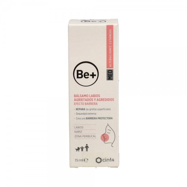 BE+MED BALSAMO LABIOS AGRIETADOS 15 ML
