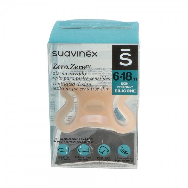 Suavinex Chupete Silicona ZeroÂ  +6M