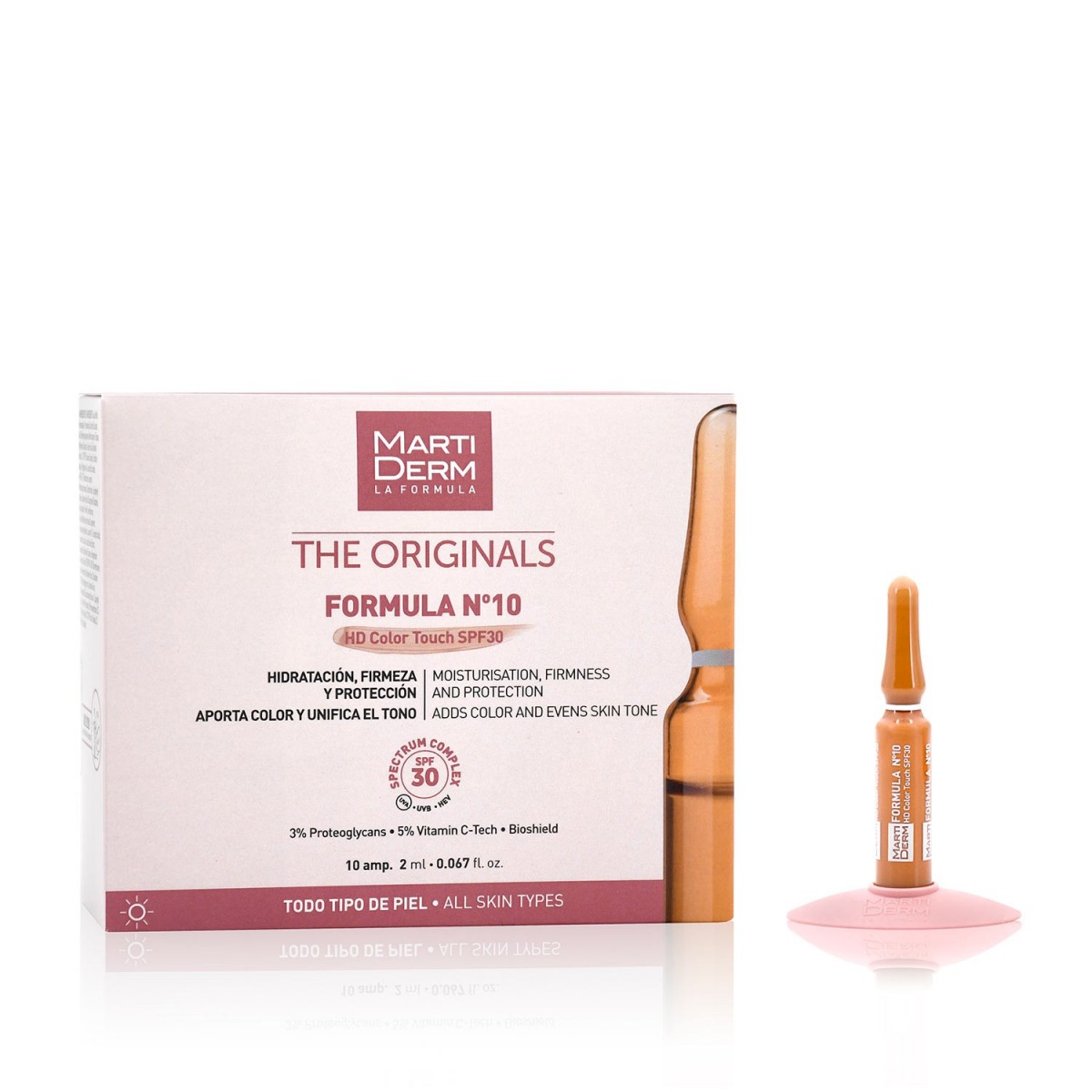 THE ORIGINALS FORMULA 10  HD COLOR SPF 30 DE...