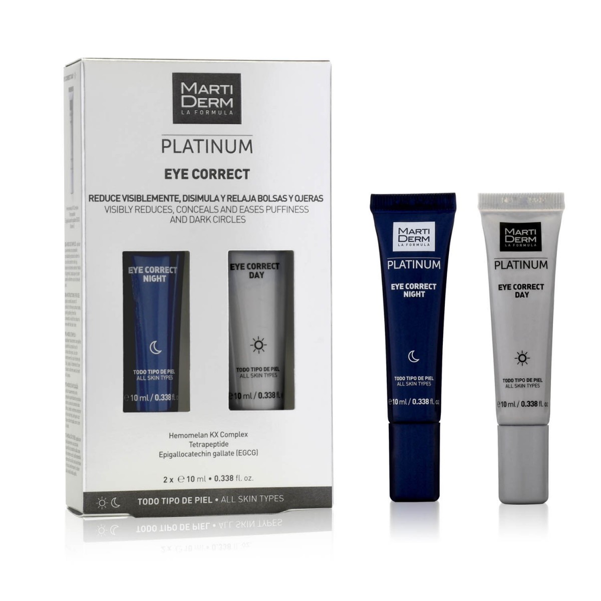 Martiderm Platinum Eye Correct Day 10ml + Eye...
