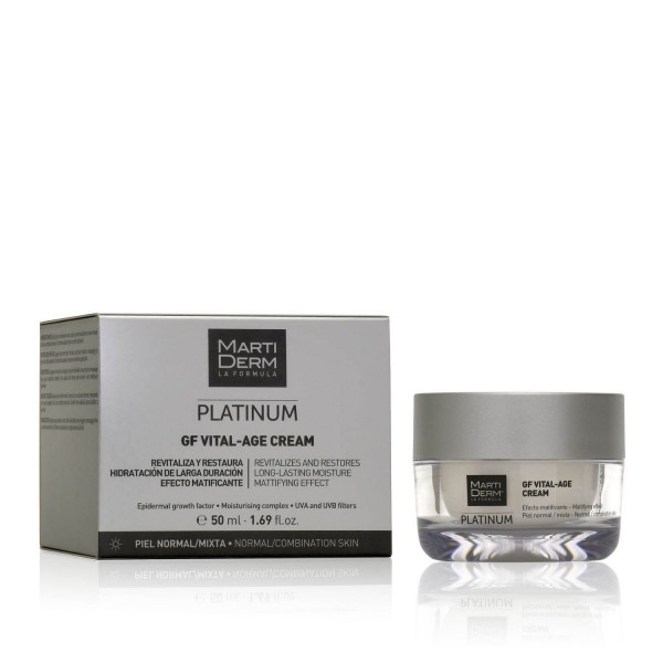 PLATINUM GF VITAL AGE CREAM PIEL SECA DE MARTIDERM.